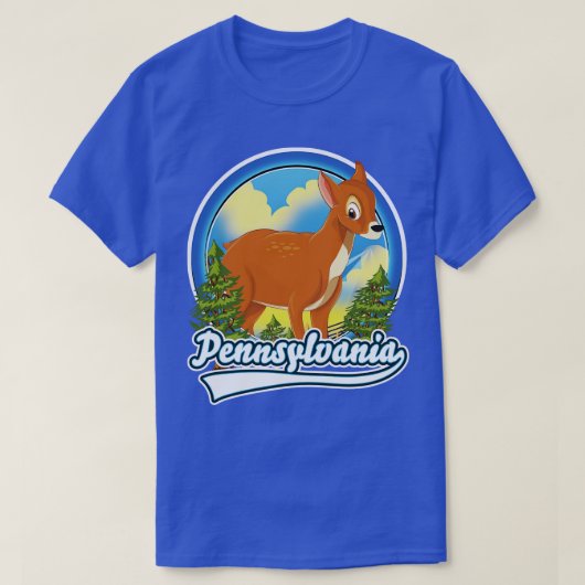 Pennsylvania Reizen T-shirt (Design voorkant)