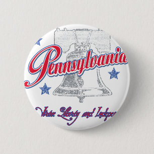 Pennsylvania Ronde Button 5,7 Cm