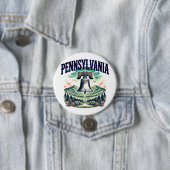 Pennsylvania Ronde Button 7,6 Cm (In situ)