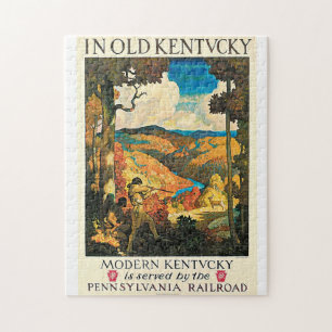 Pennsylvania RR, KentuckyTravel Ad Legpuzzel