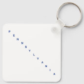 Pennsylvania Sleutelhanger (Achterkant)