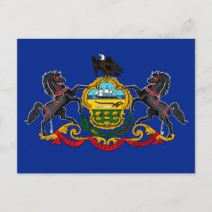Pennsylvania State Flag Design Briefkaart