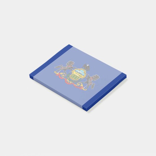 Pennsylvania State Flag Design Post-it® Notes (Schuin)