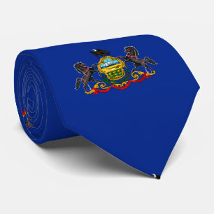 Pennsylvania State Flag Design Stropdas