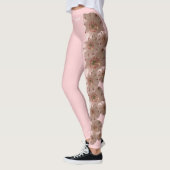 Pennsylvania State Flower Mountain Laurel Leggings (Gauche)