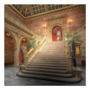Pennsylvania State Matthew J. Ryan Building Perfect Poster