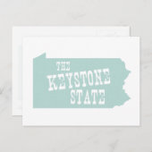 Pennsylvania State Nickname Briefkaart (Voorkant / Achterkant)