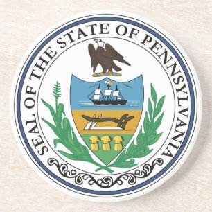 Pennsylvania State Seal Onderzetter