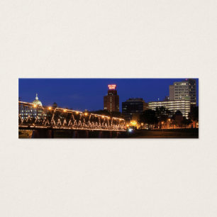 Pennsylvania State Walnut Street-brug Mini Visitekaartjes