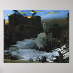 Pennsylvania Station opgraving Poster