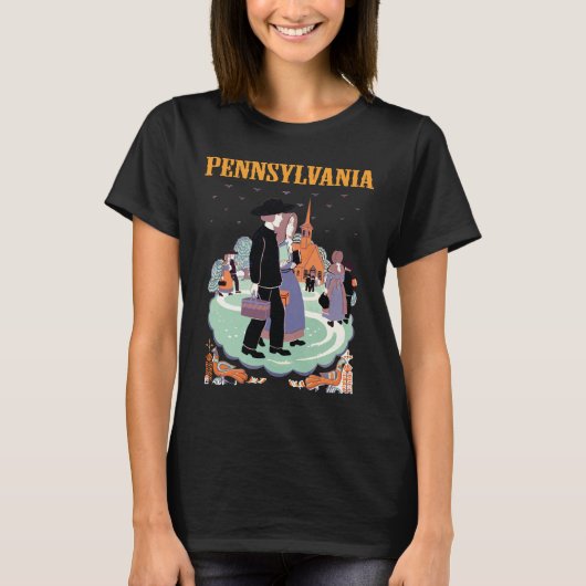Pennsylvania T-shirt (Voorkant)