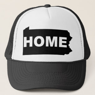Pennsylvania Thuis Weg Van State T-Shirt Trucker Pet