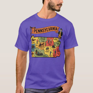 Pennsylvania -  Toerisme T-shirt