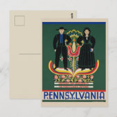 Pennsylvania Travel Briefkaart (Voorkant / Achterkant)