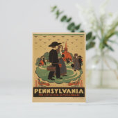 Pennsylvania Travel Briefkaart (Staand voorkant)