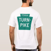 Pennsylvania Turnpike T-shirt (Achterkant)