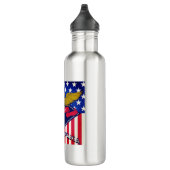 Pennsylvania USA Flag Waterfles (Rechts)
