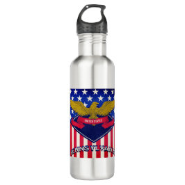 Pennsylvania USA Flag Waterfles