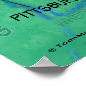 Pennsylvania USA Poster (Hoek)