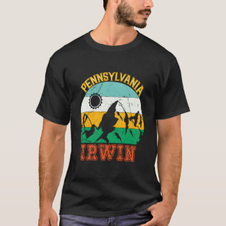Pennsylvania Vakantie Kampeer Trip Irwin Pa T-shirt