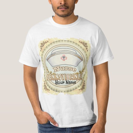Pennsylvania Verpleegster T-shirt (Voorkant)