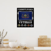 Pennsylvania Veteran poster (Keuken)