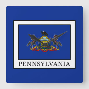 Pennsylvania Vierkante Klok