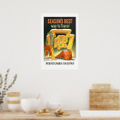 Pennsylvania Vintage Travel Poster (Keuken)