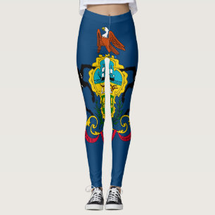 Pennsylvania vlag leggings