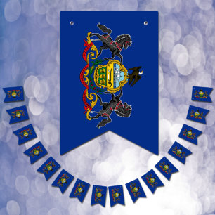 Pennsylvania Vlaggenfeest, vlaggen Banners /Huweli