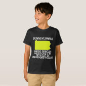 Pennsylvania - Waar Dracula zou wonen als hij... T-shirt (Voorkant volledig)
