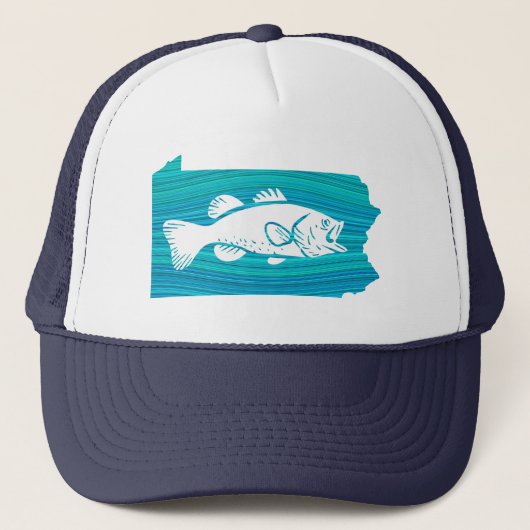 Pennsylvania Wave Gevist Trucker Pet (Voorkant)