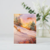 Pennsylvania Winter Sunrise Briefkaart (Staand voorkant)