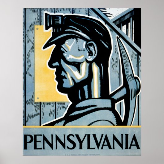 Pennsylvania WPA Poster (Voorkant)