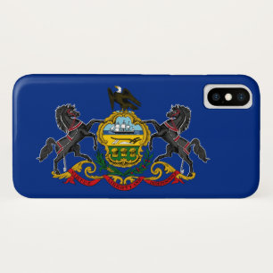 Pennsylvaniaanse vlag iPhone x hoesje