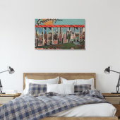 PennsylvaniaLarge Letter ScenesPennsylvania Canvas Afdruk (Insitu (Slaapkamer))