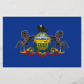 Pennsylvanian Flag Briefpapier (Voorkant)