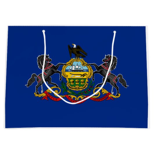 Pennsylvanian Flag Groot Cadeauzakje (Voorkant)