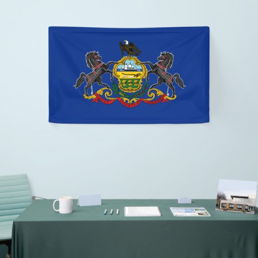 Pennsylvanian Flag Spandoek (Beurs)