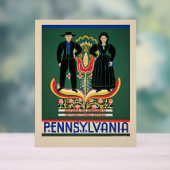 Pennsylvanie, affiche de voyage vintage, (Neutre)