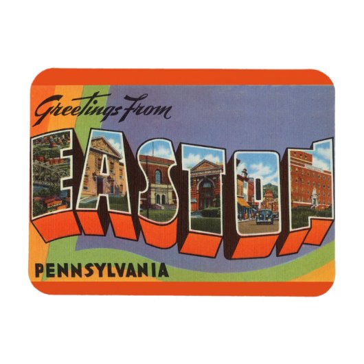 Pennsylvanie, Easton Magnet (Horizontal)