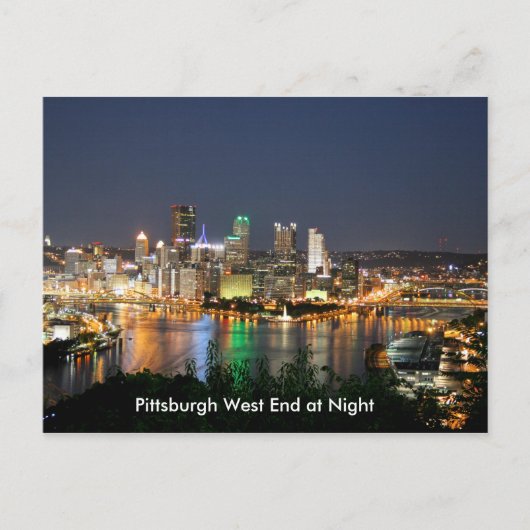 Pennsylvanie Pittsburgh West End Carte postale (Devant)