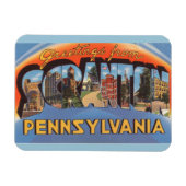 Pennsylvanie, Scranton Magnet (Horizontal)