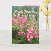 Pennsylvon Flower Garden floral Bonne carte d'anni (Fleur jaune)