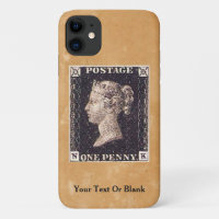 Penny Black Postage Stamp