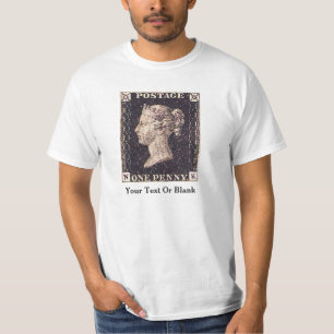 Penny Black Postage Stamp T-shirt