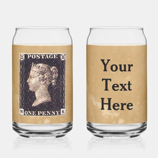 Penny Black Postage Timbre (Recto)