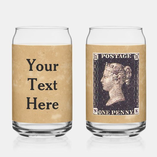 Penny Black Postage Timbre (Verso)