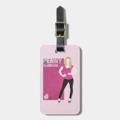 Penny Blossom Bagagelabel (Voorkant verticaal)