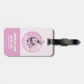 Penny Blossom Info Graphic Bagagelabel (Achterkant horizontaal)